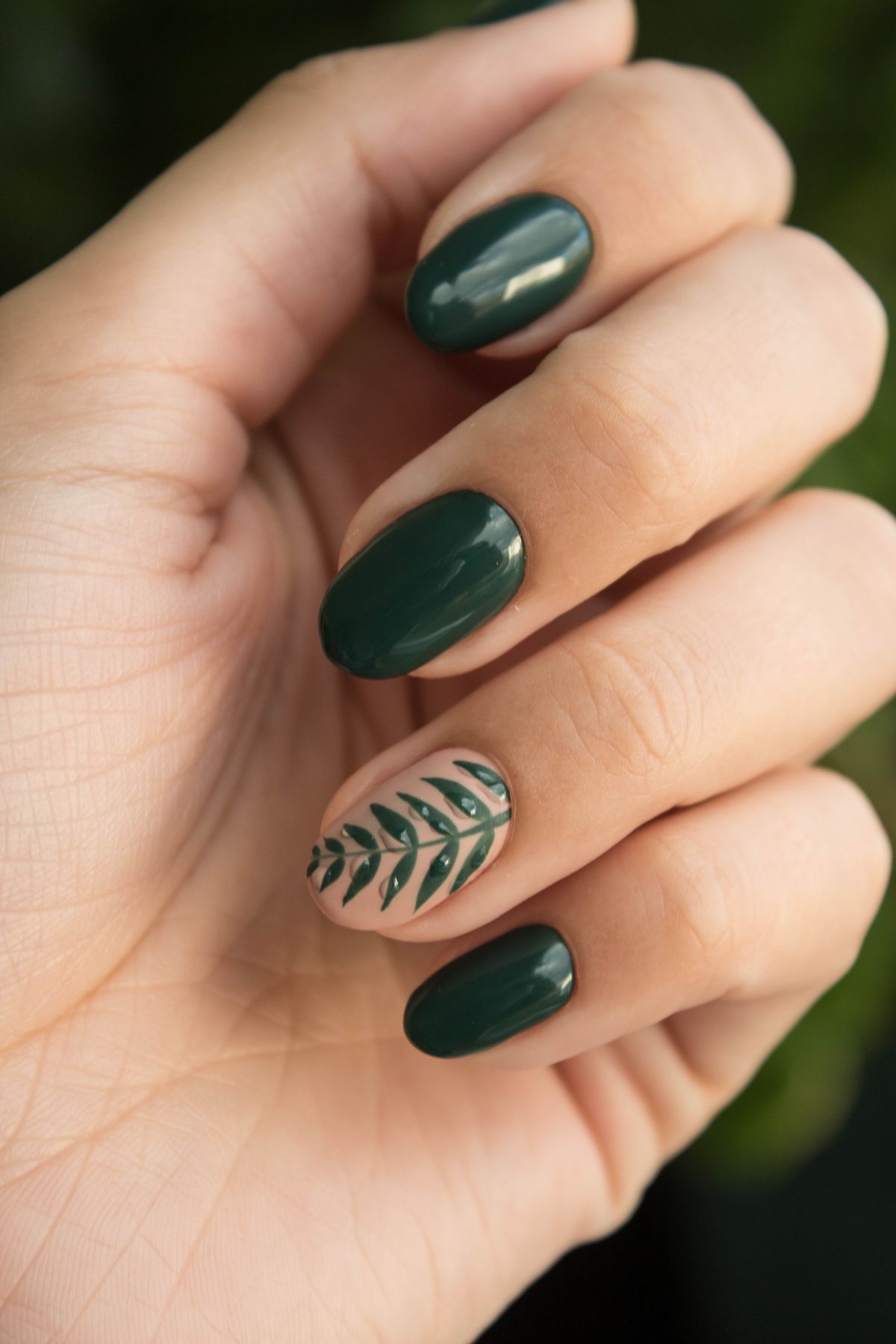 Gel manicure detail at BMT Nails